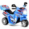 20-day Presell 3 Wheel Kids Ride On Motorcycle 6V Battery Powered Electric Toy Power Bicyle New-Blue - Color: Blue