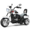 Costway 3 Wheel Kids Ride On Motorcycle 6V Battery Powered Electric Toy White